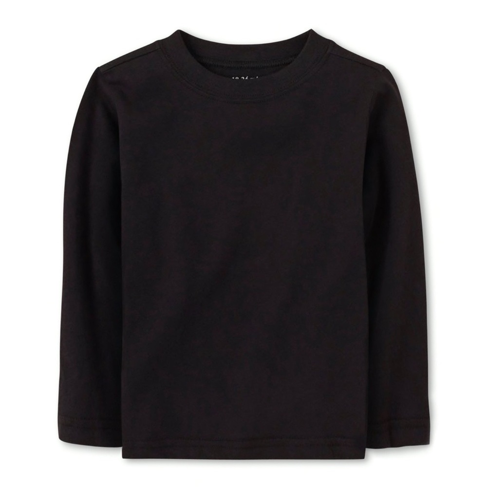 NWT Long Sleeve Black Toddler Tee